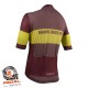 Jersey Nalini Wool Zip, vermelho